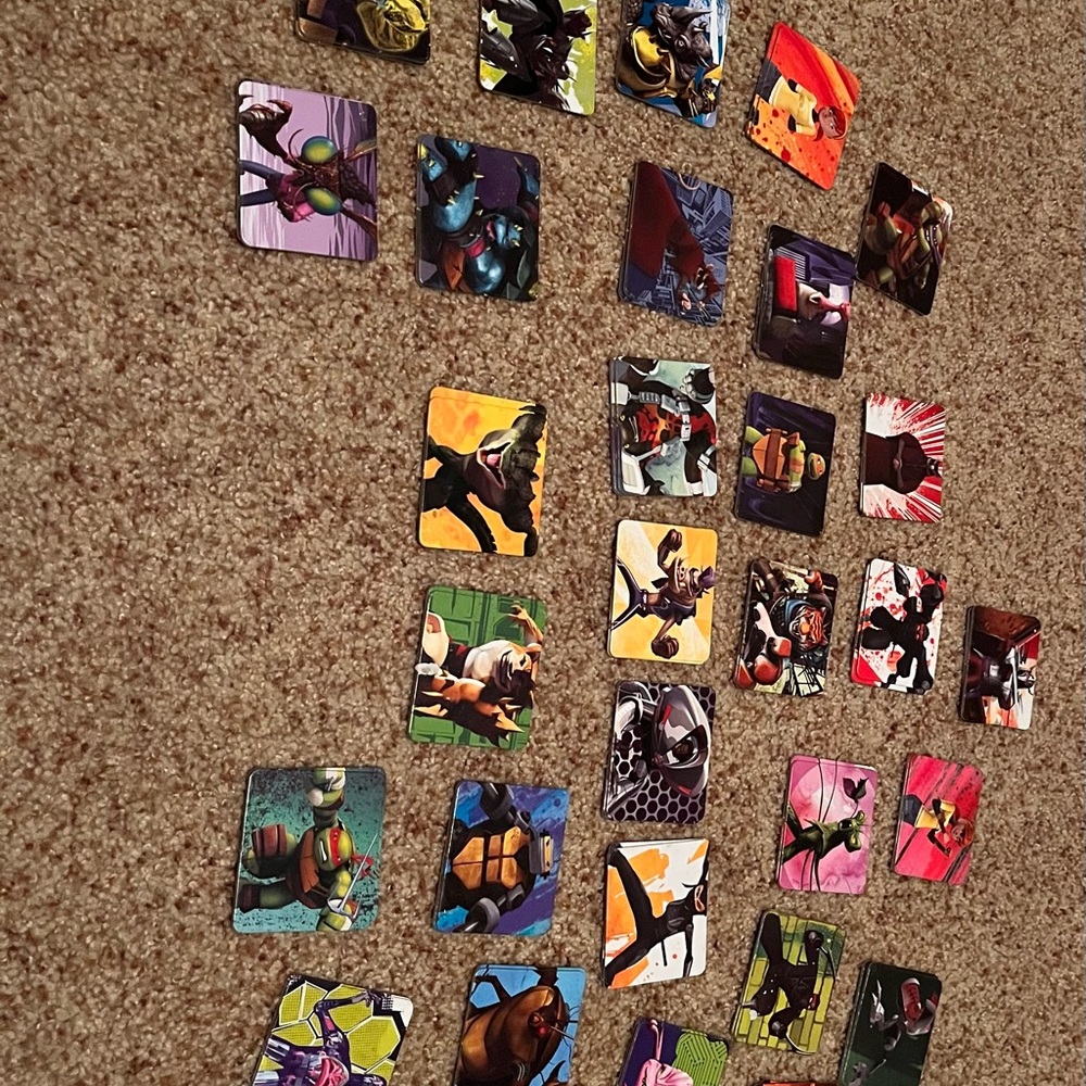 Teenage mutant ninja turtle matching game